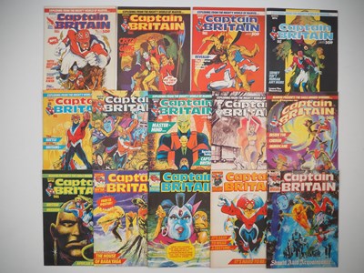 Lot 118 - CAPTAIN BRITAIN VOL. 2 #1 to 14 (14 in Lot) -...