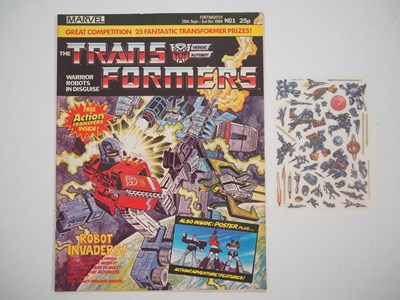 Lot 123 - TRANSFORMERS #1 (1984 - MARVEL UK) - The first...