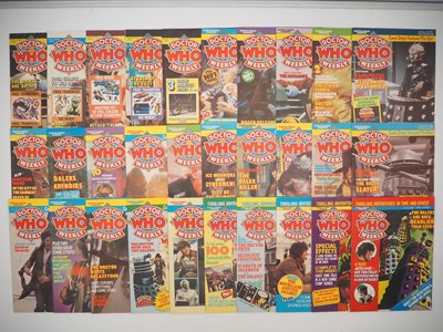 Lot 135 - DR WHO WEEKLY #1 to 28, 30, 31 (30 in Lot) -...