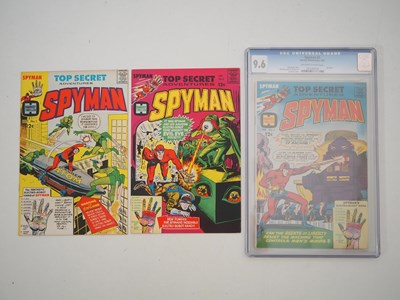 Lot 137 - SPYMAN #1, 2, 3 (3 in Lot - Issue #3 has been...