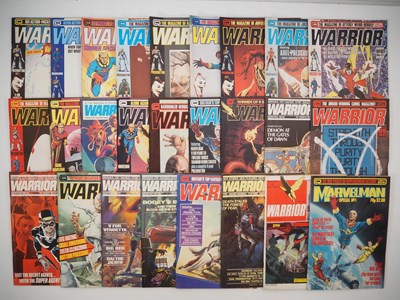 Lot 142 - WARRIOR MAGAZINE #2 to 26 + MARVELMAN SPECIAL...