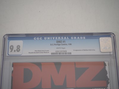 Lot 148 - DMZ #1 (GRADED 9.8 BY CGC), 2, 3 & 72 (1:10...