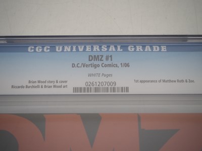 Lot 148 - DMZ #1 (GRADED 9.8 BY CGC), 2, 3 & 72 (1:10...