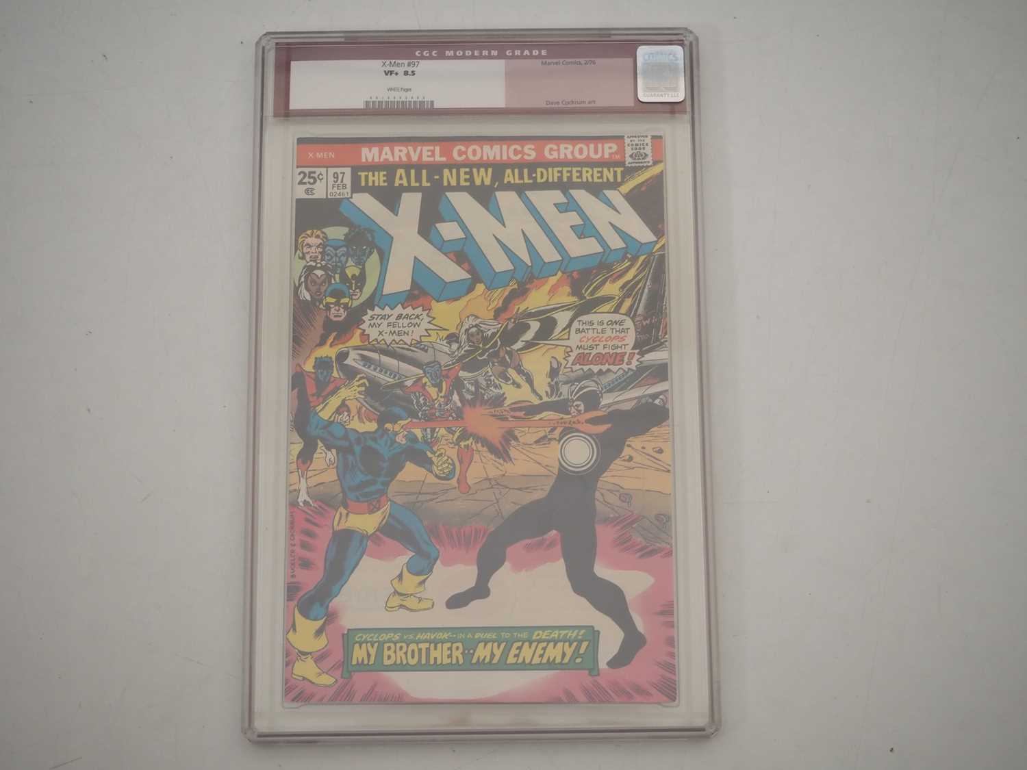 Lot 178 - UNCANNY X-MEN #97 (1976 - MARVEL) - GRADED 8.5...