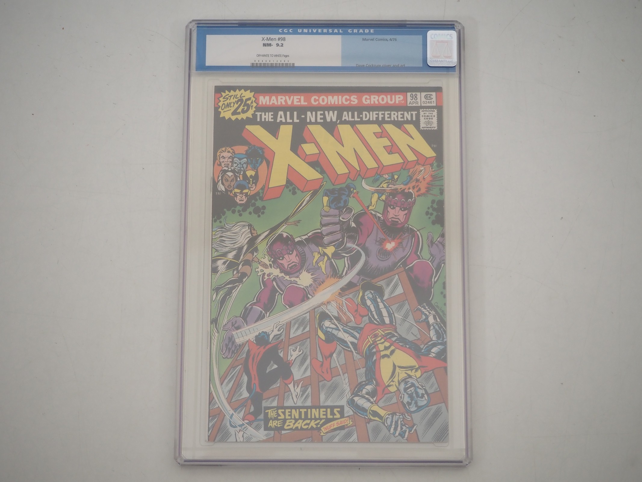 Lot 179 - UNCANNY X-MEN #98 (1976 - MARVEL) - GRADED 9.