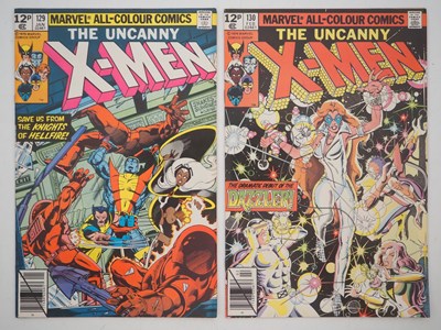 Lot 185 - UNCANNY X-MEN #129 & 130 (2 in Lot) - (1980 -...