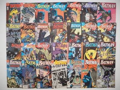 Lot 216 - BATMAN #424 to 450 (28 in Lot - 2 copies of...