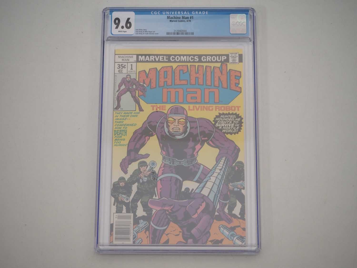 Lot 267 - MACHINE MAN #1 (1978 - MARVEL) - GRADED