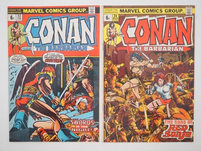 Lot 279 - CONAN THE BARBARIAN #23 & 24 - (2 in Lot) -...