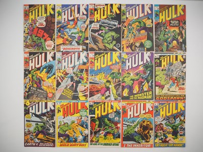 Lot 293 - INCREDIBLE HULK #135-140, 142-150 (15 in Lot) -...