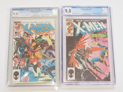 Lot 307 - UNCANNY X-MEN #193 & 201 (2 in Lot) -...