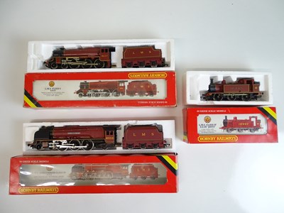 Lot 495 - OO SCALE MODEL RAILWAYS: A group of HORNBY...