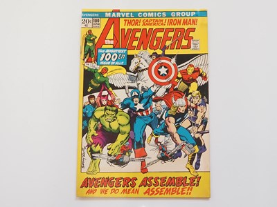 Lot 316 - AVENGERS #100 (1972 - MARVEL) - Every past and...