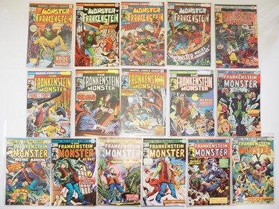 Lot 328 - THE MONSTER OF FRANKENSTEIN #2-10, 12-18 (16...