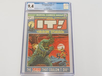 Lot 335 - SUPERNATURAL THRILLERS #1 (1972 - MARVEL) -...