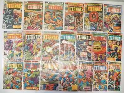 Lot 344 - THE ETERNALS #1 to 19 + KING-SIZE ANNUAL #1...