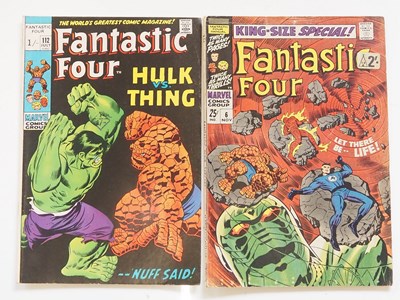 Lot 365 - FANTASTIC FOUR #112 & ANNUAL #6 (2 in Lot) -...