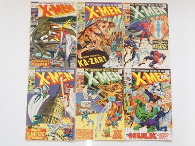 Lot 372 - X-MEN #61, 62, 63, 64, 65, 66 (6 in Lot) -...