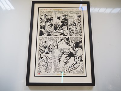 Lot 376 - GEORGE TUSKA INVINCIBLE IRON MAN ORIGINAL ART -...