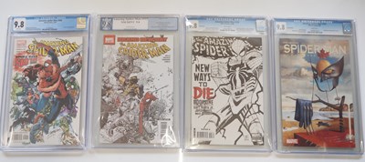 Lot 378 - AMAZING SPIDER-MAN 9.8 LOT PART 1 (4 in Lot) -...