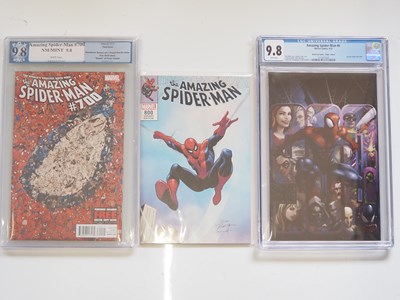 Lot 380 - AMAZING SPIDER-MAN #700, 800 & 900 (3 in Lot) -...