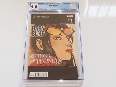 Lot 384 - SPIDER-WOMAN VOL. 6 #1 HIP HOP VARIANT (2015 -...