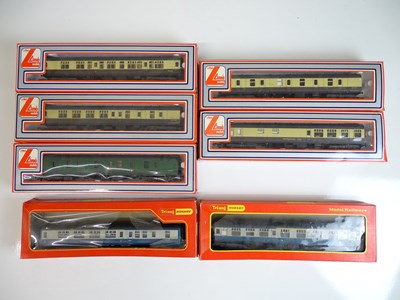 Lot 502 - OO SCALE MODEL RAILWAYS: A mixed of Mark 1 and...