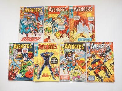 Lot 419 - AVENGERS #82, 83, 85, 86, 87, 88, 89 (7 in...