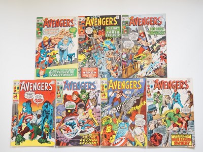 Lot 420 - AVENGERS #75, 76, 77, 78, 79, 80, 81 (7 in...