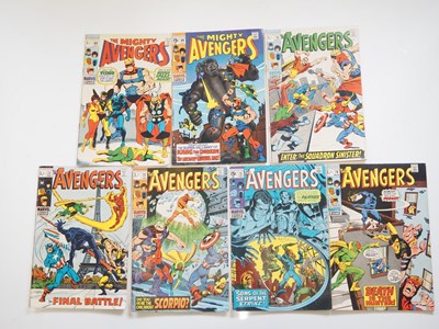 Lot 421 - AVENGERS #68, 69, 70, 71, 72, 73, 74 (7 in...