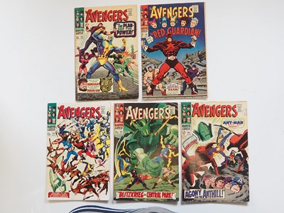 Lot 427 - AVENGERS #42, 43, 44, 45, 46 (5 in Lot) -...