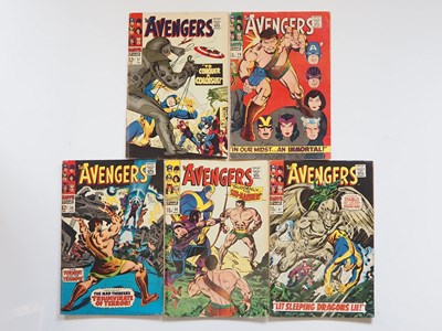 Lot 428 - AVENGERS #37, 38, 39, 40, 41 (5 in Lot) -...