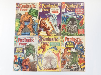 Lot 434 - FANTASTIC FOUR #51, 55, 57, 58, 59, 60 (6 in...