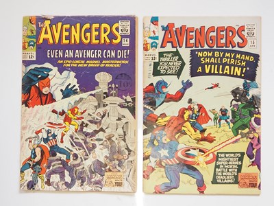 Lot 442 - AVENGERS #14 & 15 (2 in Lot) - (1965 - MARVEL)...