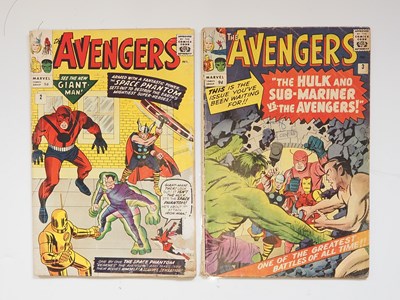 Lot 445 - AVENGERS #2 & 3 (2 in Lot) - (1963/1964 -...