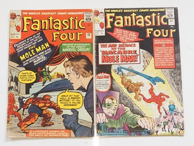 Lot 448 - FANTASTIC FOUR #22 & 31 (2 in Lot) - (1964 -...