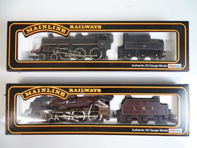 Lot 507 - OO SCALE MODEL RAILWAYS: A pair of steam...