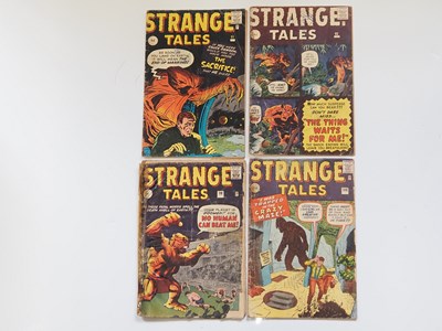 Lot 460 - STRANGE TALES #91, 92, 98, 100 (4 in Lot) -...