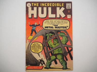 Lot 473 - INCREDIBLE HULK #6 (1963 - MARVEL - UK Price...