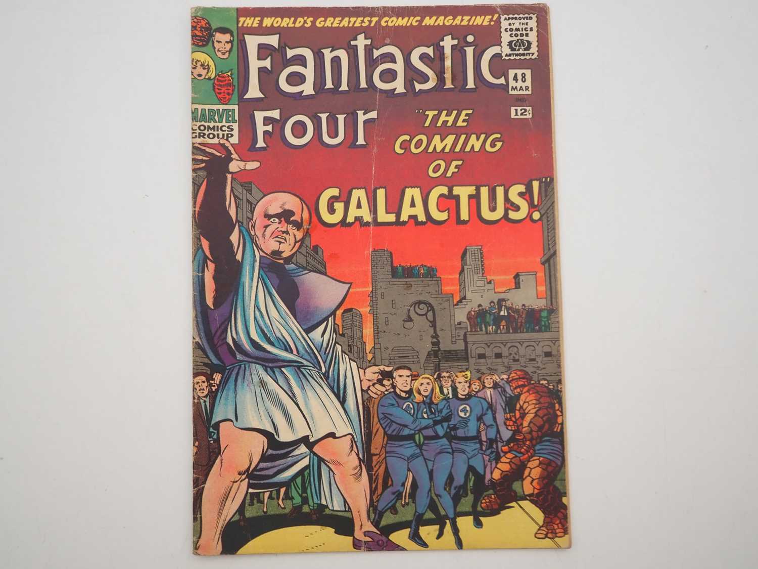 Lot 480 - FANTASTIC FOUR #48 (1966 - MARVEL) - KEY ISSUE...