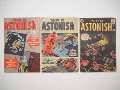 Lot 493 - TALES TO ASTONISH #26, 30 & 33 (3 in Lot) -...