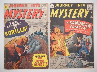 Lot 497 - JOURNEY INTO MYSTERY #69 & 70 (2 in Lot) -...