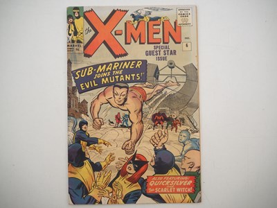 Lot 509 - X-MEN #6 (1964 - MARVEL - UK Price Variant) -...