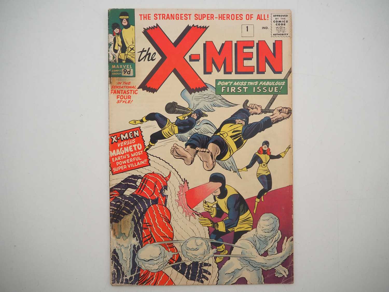 Lot 511 - X-MEN #1 (1963 - MARVEL - UK Price Variant) -...