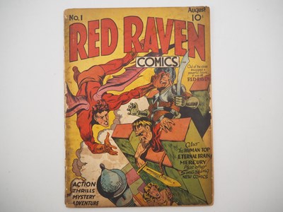 Lot 514 - RED RAVEN COMICS #1 (1940 - TIMELY) - The...