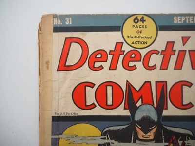 Lot 516 - DETECTIVE COMICS #31 (1939 - DC) - The fifth...