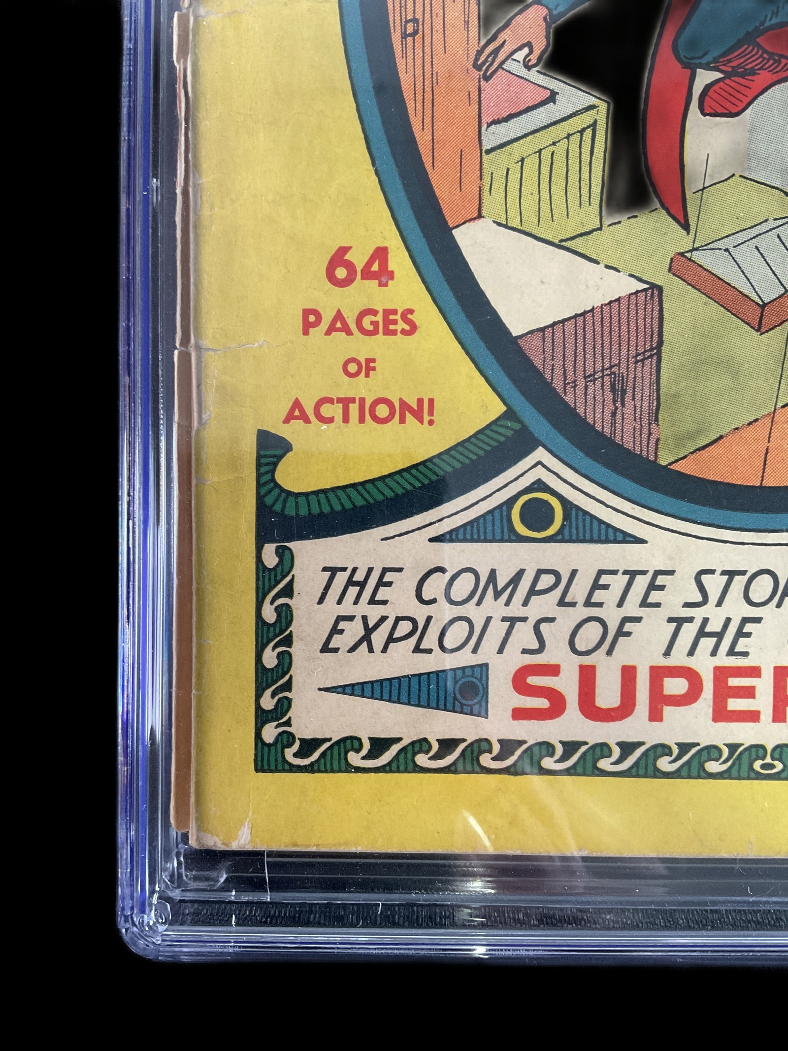 Lot 518 - SUPERMAN #1 (1939 - DC) GRADED 1.8 (GD-) by