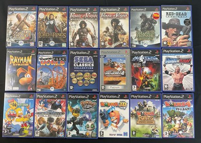 Lot 507 - PLAYSTATION 2 - A group of classic PlayStation...