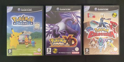 Lot 488 - NINTENDO GAMECUBE - A trio of Pokémon GameCube...