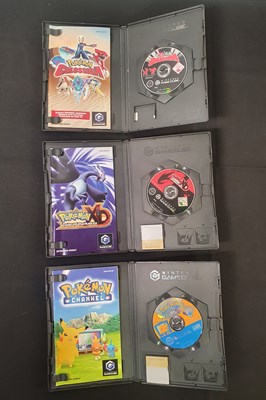 Lot 488 - NINTENDO GAMECUBE - A trio of Pokémon GameCube...